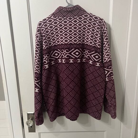 Vintage Alfred Dunner fleece quarter zip - Picture 3 of 3